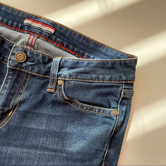Tommy Hilfiger Skinny Blue Jeans Medium Wash Casual Denim Size 2 Short - Picture 7 of 9